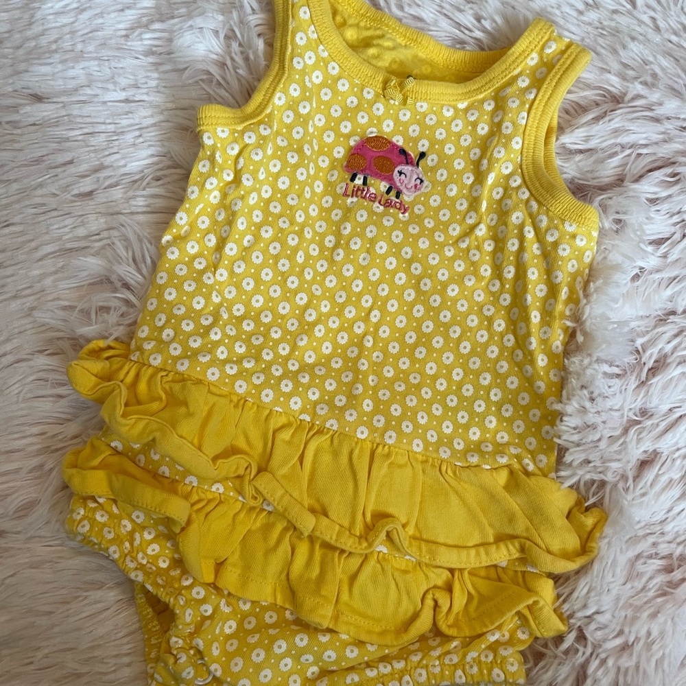 Little lady baby girls onesie